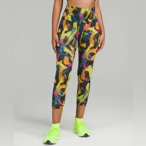 lululemon Wunder Train high rise crop “23